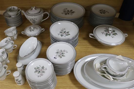 A Noritake tea and dinner service, twelve place settings